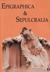 Epigraphica et Sepulcralia 6 [Detail produktu]