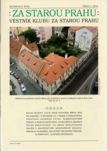 Vstnk Za starou Prahu 2016/1 [Detail produktu]