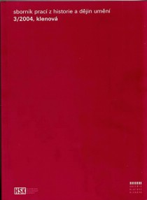 Sborn�k prac� z historie d�jin a um�n� 3/2004, Klenov� [Detail produktu]