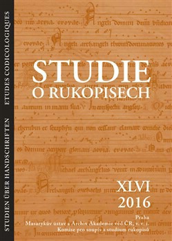 Studie o rukopisech 2016