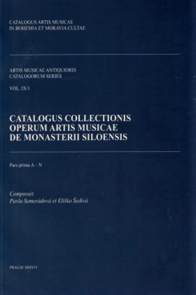 Catalogus collections operum artis musicae de monasterii Siloensis