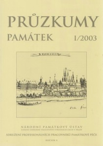 Przkumy pamtek 2003/1 [Detail produktu]