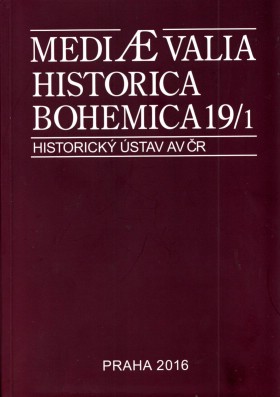 Mediaevalia Historica Bohemica 19/1