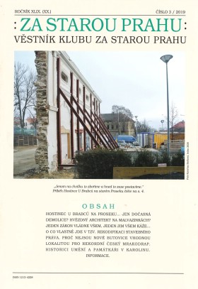 Vstnk Za starou Prahu 2019/3