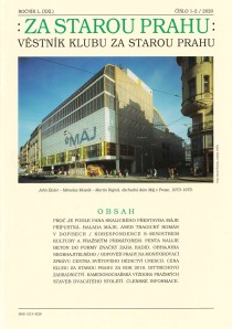 Vstnk Za starou Prahu 2020/1-2 [Product Detail]