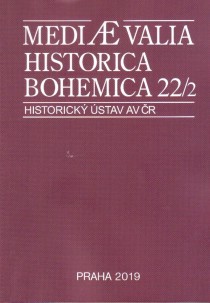 Mediaevalia Historica Bohemica 22/2 [Detail produktu]