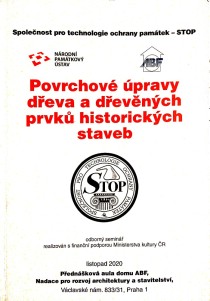 STOP Povrchov pravy deva a devnch prvk historickch staveb [Detail produktu]