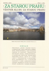 Vstnk Za starou Prahu 2021/1 [Detail produktu]