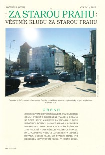 Vstnk Za starou Prahu 2022/1 [Product Detail]