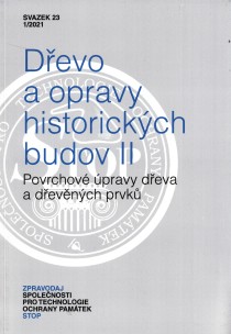 Zpravodaj STOP 2021/1. Devo a opravy historickch budov II. [Detail produktu]