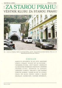 Vstnk Za starou Prahu 2022/3 [Detail produktu]