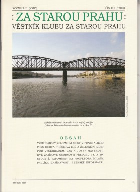 Vstnk Za starou Prahu 2023/1