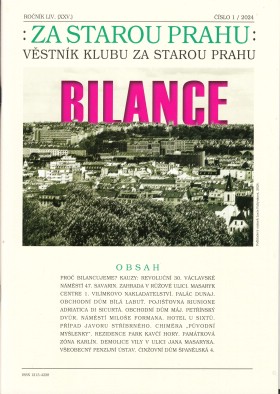 Vstnk Za starou Prahu 2024/1