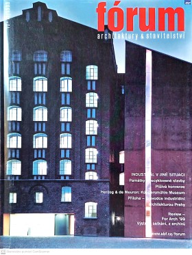 Frum architektury a stavitelstv 1999/10-11