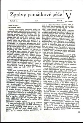 Zprvy pamtkov pe 1941/5