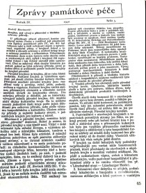 Zprvy pamtkov pe 1940/5 [Detail produktu]