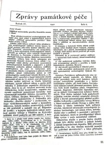 Zprvy pamtkov pe 1940/6 [Detail produktu]