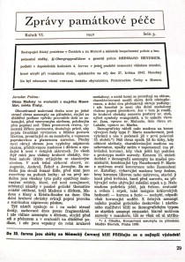 Zprvy pamtkov pe 1942/3 [Detail produktu]