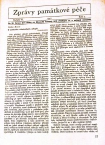 Zprvy pamtkov pe 1942/2 [Detail produktu]
