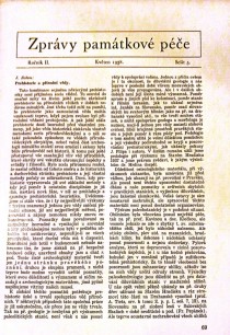 Zprvy pamtkov pe 1938/5 [Detail produktu]