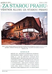 Vstnk Za starou Prahu 2024/3 [Detail produktu]