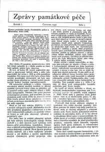 Zprvy pamtkov pe 1937/7 [Detail produktu]