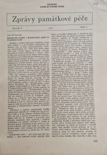Zprvy pamtkov pe 1941 [Detail produktu]