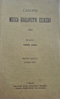 asopis Musea Krlovstv eskho 1913 [Detail produktu]