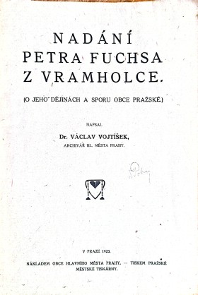 Nadn Petra Fuchsa z Vramholce