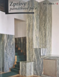 Zprvy pamtkov pe 2003/5 [Detail produktu]