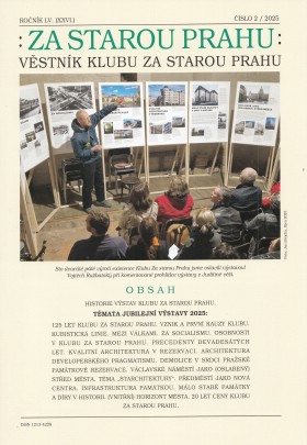 Vstnk Za starou Prahu 2025/2