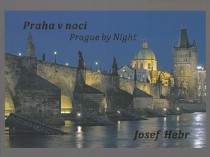Praha v noci / Prague by Night [Detail produktu]