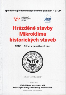 Hr�zd�n� stavby : Mikroklima historick�ch staveb